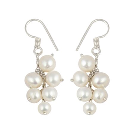 Pearlz Ocean Amazing Creativity is made in a White Freshwater Pearl in a Oval Shape for women.