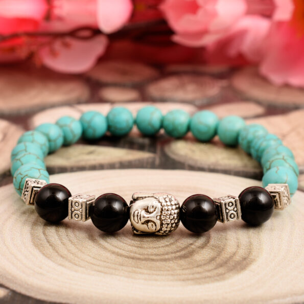 Pearlz Gallery Onyx, Quartz And Jade Gemstone Beads Bracelet for Women