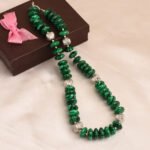 Pearlz Gallery Fringe Affair Mosaic Beads 18 Inches Necklace