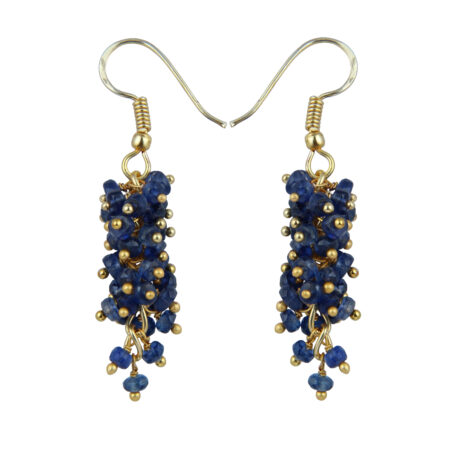 Pearlz Gallery Delighting kyanite Beads Earrings for Women