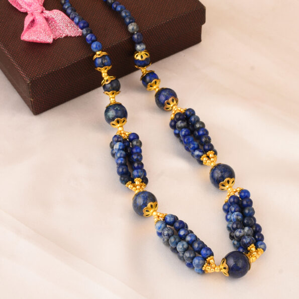 Pearlz Gallery lapis lazuli Gemstone Necklace For Women