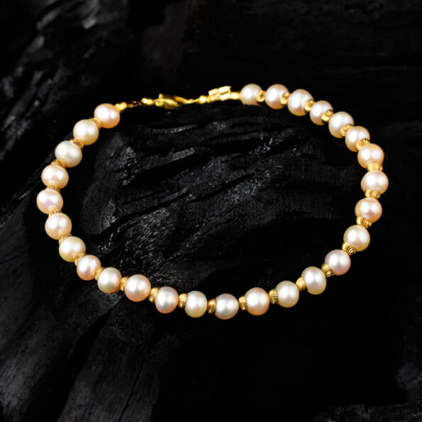 pearl bracelet, freshwater pearl bracelet, pearl bracelet for women, girls bracelet, white pearl bracelet