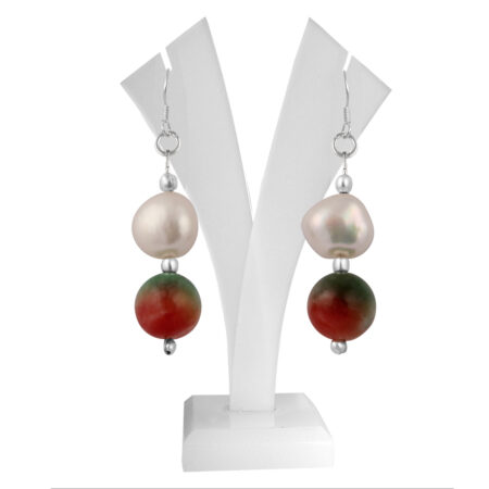 Pearlz Gallery White Freshwater Pearl Earrings for Women