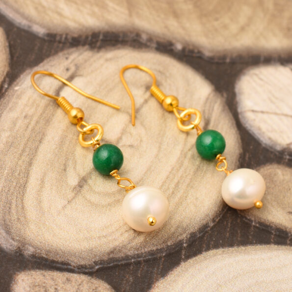 pearl earring, freshwater pearl earring, white pearl earring, pearl earrings for women, pearl earrings for girls, girls earring, earrings for ladies