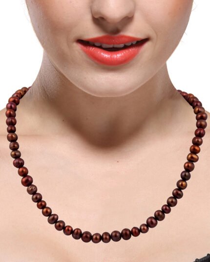 Pearlz Gallery Aurora Dyed Fresh Water Pearl Necklace