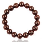 Pearlz Gallery Garnet Round shaped Red Coloured Stone Bracelet for Women & Girls