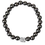 Pearlz Gallery Hematite Beads Bracelet For both Men and Women