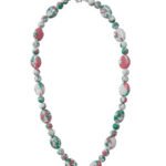 Mosaic Beads 18" Fashion Necklace