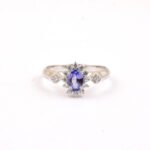 Pearlz gallery Silver Tanzanite Stone Ring's
