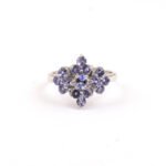 Pearlz gallery Silver Tanzanite Stone Ring's
