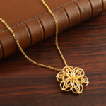 BRASS GOLD PLATED NECKLACE