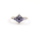 Pearlz gallery Silver Tanzanite Stone Ring's