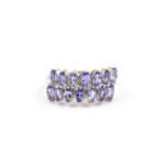 Pearlz gallery Silver Tanzanite Stone Ring's