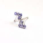 Pearlz gallery Silver Tanzanite Stone Ring's