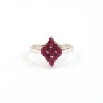 Pearlz gallery Silver Ruby Stone Ring's