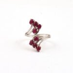 Pearlz gallery Silver Ruby Stone Ring's