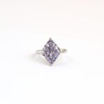 Pearlz gallery Silver Tanzanite Stone Ring's