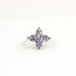 Pearlz gallery Silver Tanzanite Stone Ring's