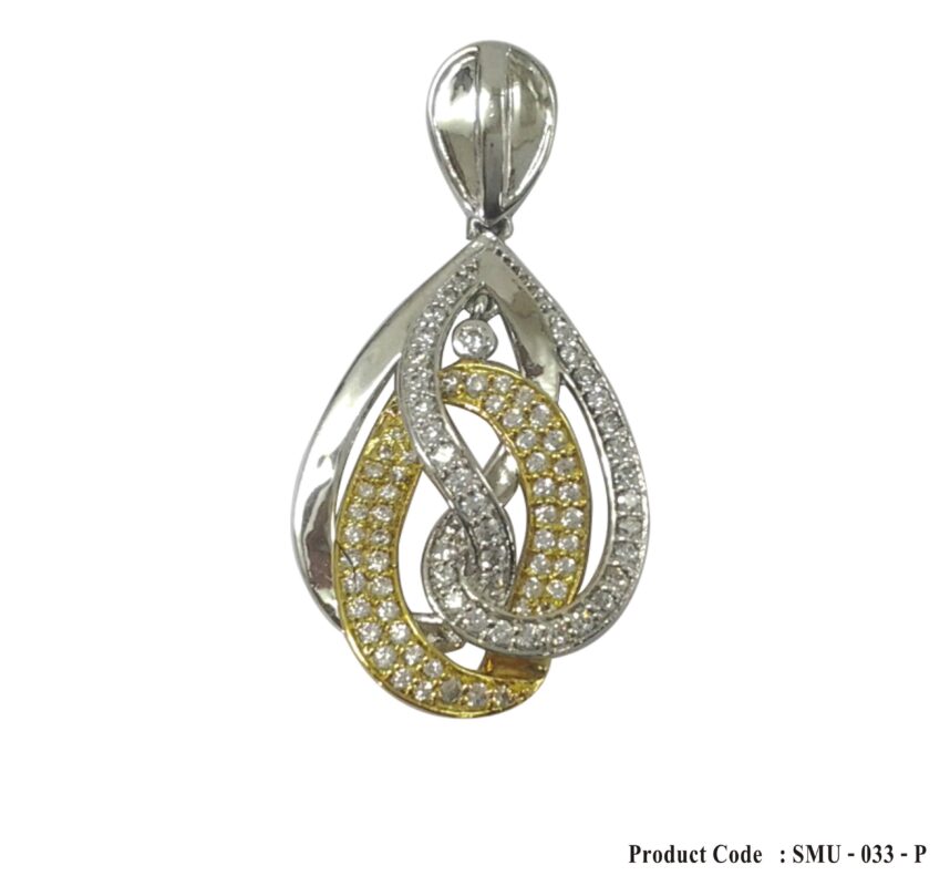 Infinity Design Cubic Zirconia Pendant