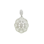 Snowflake Cubic Zirconia Pendant