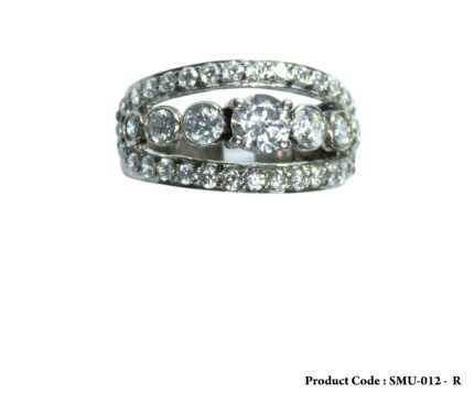 Seven Stone Cubic Zirconia Ring