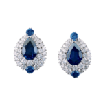 Elegant Sterling Silver Teardrop Cubic Zirconia Earrings for Women